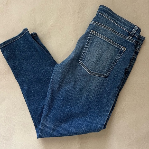 Eileen fisher organic cotton ankle straight size 8 - Picture 1 of 9